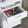 Homcom Mobile Filing Cabinet With Drawer|Homcom Classeur Mobile Avec Tiroir