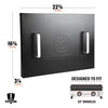Blackstone 22" Griddle Hard Cover - 5079 | Blackstone 22" Plancha avec couvercle rigide - 5079