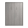 Bestar Claremont Queen Murphy Bed - Platinum Grey|Grand lit escamotable Claremont de Bestar - gris platine