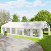 Outsunny 20' x 40' Large Party Tent with 12 Removable Window Sidewalls