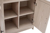 Jodie Mid-Century Modern 31" Bookcase Cabinet in Whitewashed Oak (6-Shelf) - Set of 3 | Ensemble de 3 bibliotheques-armoires Jodie style mi-siecle moderne 79 cm en chene blanchi (6 etageres)