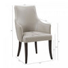 Connie Modern 6-Piece Dining Chair Set in Light Gray | Ensemble de 6 chaises de salle a manger Connie Modern en gris clair
