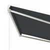 Outsunny 10' X 13' Electric Retractable Awning W/ Remote Controller, Gray|Outsunny 10' X 13' Store Banne Electrique Protection Uv Telecommande, Gris