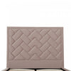 Crosby Modern Upholstered Velvet Full Bed in Blush | Lit double moderne Crosby en velours capitonne, coloris rose blush