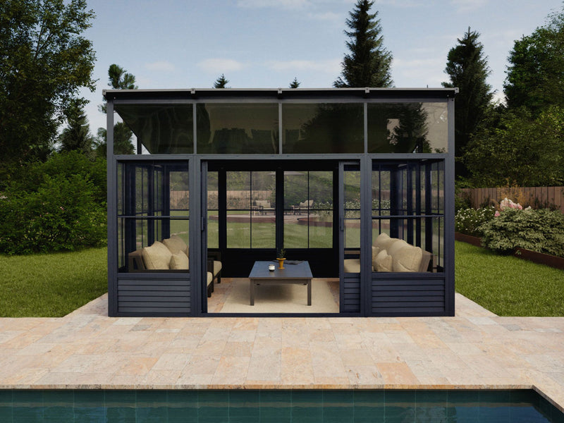 Narvik Solarium Metal Roof 12x15