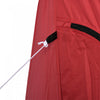 Outsunny 5-8 Person Pop-up Ice Fishing Shelter Tent, Red|Outsunny Tente De Peche Sur Glace Pour 8 Personnes, Rouge