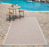 Eve Contemporary 7'10" x 10'10" Area Rug in Brown Indoor Area Rug | Tapis Contemporain Eve 7'10" x 10'10" en brun