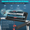 Superfit 2.25hp Folding Led Treadmill Electric Running Walking Machine With App Control Gym