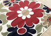 Florence Botanical Indoor Area Rug - 4'7" x 6'7"|Carpette Florence à motifs botaniques pour l’intérieur - 4 pi 7 po x 6 pi 7 po