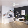 Minimus Ceiling Fan with Light Fixture - White | Ventilateur de plafond Minimus avec luminaire - Blanc