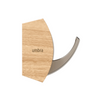 Umbra 3 Flip Wall-Mounted Hooks - Natural|3 crochets muraux Flip de Umbra - naturels