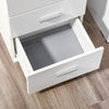 Vinsetto 3 Drawer File Cabinet With Lock And Keys For Home Office|Vinsetto Classeur A 3 Tiroirs Avec Serrure Et Cles Pour Bureau