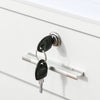 Vinsetto File Cabinet With Lock And Hanging Rail|Vinsetto Classeur Avec Serrure Et Rail De Suspension