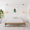 Lido Platform Bed Queen Bed | Lit plateforme Lido