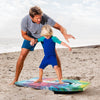 Costway 37" Lightweight Body Board With Eps Core Xpe Deck Hdpe Bottom Crescent Tail Colorful