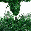 Homcom 6ft Prelit Fiber Optic Artificial Christmas Tree With 230 Tips And 24 Led Lights|Homcom Arbre De Noel Artificiel A Fibre Optique Pre-eclaire De 6 Pieds Avec 230 Embouts Et 24 Lumieres Led