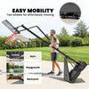 Soozier Portable Basketball Hoop Basketball Goal Height Adjustable 8-10 Ft