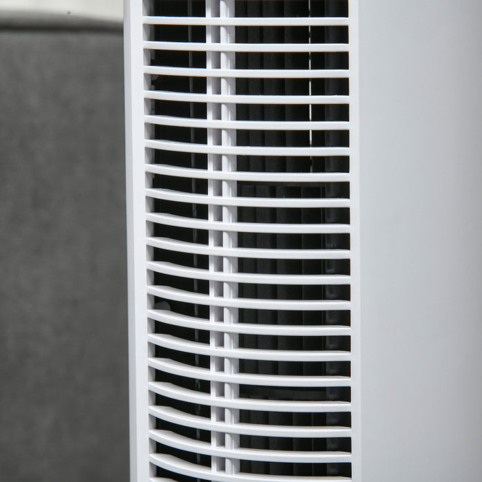 Homcom 38\" Tower Fan With 4 Wind Modes And 3 Speeds