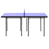 Soozier Folding Ping Pong Table, Portable Table Tennis Table With Handles