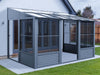 Gazebo Penguin Florence - Wall Mounted Solarium 8x16 Polycarbonate Roof|Gazebo Penguin Florence - Solarium mural 8x16 Toit de polycarbonate