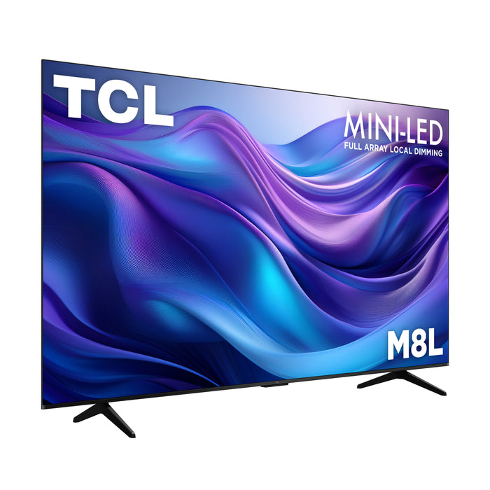 TCL 55\" M8L Series Mini-LED 4K UHD HDR Smart Google TV (55M8L) – 2026 Model