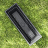 Outsunny 7 Pack 23 Inches Window Boxes Planters, Black