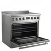 Forno Torino 36" Induction Range, Stainless Steel - FFSIN0936-36 | Cuisiniere a induction Torino de 36 po, acier inoxydable – FFSIN0936-36