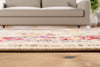 Jasmine Ivory Rug 2'8" x 8'2" | Tapis de Couloir Traditionnel Jasmine 2'8" x 8'2" en Ivoire