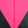 Soozier Folding Gymnastics Mat, Portable Exercise Pad for Yoga MMA, 4 Panels, Pink Black, 4'x10'x2"