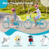 Prorider 20" Kids Bike With Height Adjustable Handlebar & Seat Hand Brake & Coaster Brake Blue