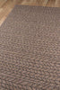 Linden Contemporary 2'0" x 10'0" Runner Rug in Brown Indoor Area Rug | Tapis Contemporain Linden 2'0" x 10'0" en brun