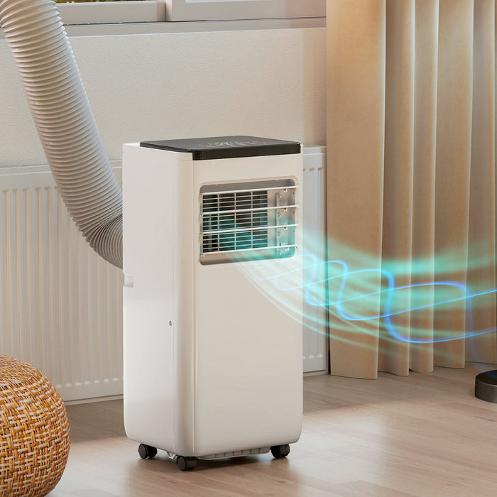 HOMCOM 10000 BTU AC Unit, Portable Air Conditioner with WiFi Control, White