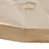 Outsunny Oval Patio Table And Chair Set Cover, Beige/coffee Sofa Set