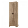Liam Multi-Functional Storage Cabinet with Doors and Adjustable Shelves,Brown Accent Cabinet | Liam Armoire de rangement multifonction avec portes et etageres reglables, Marron