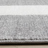 Covington Grey White Checkered Pattern Rug, 5'3" x 7'7" Indoor Area Rug | Tapis Covington a Carreaux Gris et Blanc, 5'3" x 7'7"