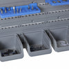 Durhand 44 Piece Wall Mounted Storage Bins|Durhand Ensemble De Rangement D'outils Bleu