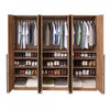 Lee Modern 32" Wardrobe Closet in Golden Brown - Set of 3 Armoire | Armoire moderne Lee 32" en brun dore - Ensemble de 3