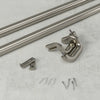 Umbra Twilight Matte Nickel Expandable Blackout 3/4" Curtain Rod - 30"-84" | Tringle à rideaux coupe-lumière extensible Twilight de Umbra nickel mat de 3/4 po - 30 po à 84 po