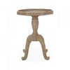 Roberta Traditional Side Table With Spider-leg Base, Driftwood | Table D’appoint Traditionnelle Roberta Avec Piètement En Pattes D’araignée, Finition Bois Flotté