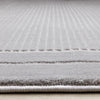 Ellie High-Low Textured Soft Polyester Grey Border Area Rug - 7'10" x 10'6"|Carpette à poil long et court Ellie en polyester doux texturé à bordure grise - 7 pi 10 po x 10 pi 6 po