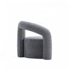 Darian Modern Boucle Lounge Chair in Gray - Set of 2 | Fauteuil lounge Darian moderne en boucle gris - Lot de 2