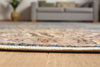 Gianna Traditional 5'0" x 5'0" Area Rug in Blue Indoor Area Rug | Tapis Traditionnel Gianna 5'0" x 5'0" en Bleu