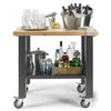 Gladiator 3' Wide Mobile Workstation - Hammered Granite|Poste de travail mobile de 3 pi de largeur de Gladiator - granite martelé