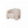 Sylvia Modern Glam Tweed Lounge Chair in Gold Dust | Fauteuil lounge en tweed moderne glamour Sylvia, finition Poussiere d’Or