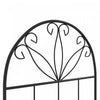 Outsunny Metal Garden Trellis Pack Of 2 For Climbing Plants, Black|Outsunny Metal Garden Trellis Pack Of 2 For Climbing Plants, Black
