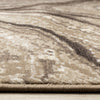 Forte Brown Cream Soothing Waves Area Rug - 7'9" x 10'6"|Carpette Forte brune et crème à motif de vagues apaisantes - 7 pi 9 po x 10 pi 6 po