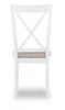 Jane Fabric Brown Dining Chair - Set of 2|Chaise de salle à manger Jane en tissu brun - ensemble de 2