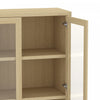 Rivington Modern 38" Bookcase Cabinet in Natural Oak - Set of 3 | Armoire bibliotheque moderne Rivington 38" en chene naturel - Ensemble de 3