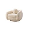 Tribeca Mid-Century Modern 2-Piece Sofa Set in Cream | Ensemble de canape 2 pieces Tribeca style milieu du siecle en creme