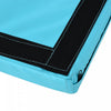 Soozier 4ft X 8ft X 2inch Tri-fold Gymnastics Tumbling Mat Exercise Mat With Carrying Handles For Mm|Soozier 4 Pi X 8 Pi X 2 Po En Cuir Pu Tapis De Gymnastique Tumbling Gym Arts Pliage Yoga Coussin D'e
